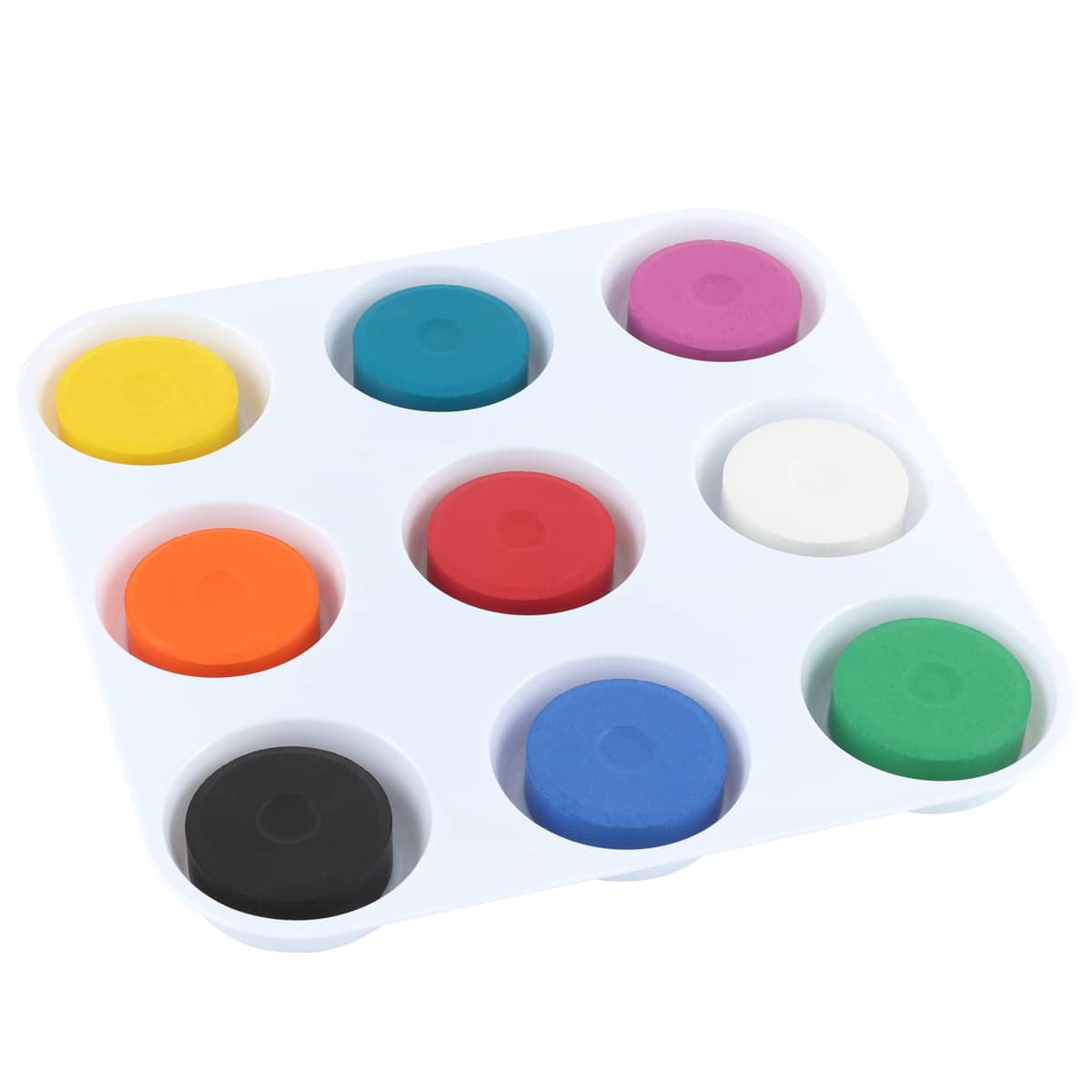 First Impressions Non-Toxic Tempera Paint Cakes - Vibrant Tempera Paint Cakes for All Ages, Safe Painting, Kids Creativity, & More! - 3 Pack