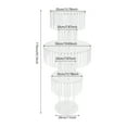 thumbnail image 3 of 5-Tier Wedding Flower Stand Clear Crystal Flower Stand Modern Acrylic Decoration Flowers Stand, 3 of 13