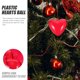 thumbnail image 5 of 10 adornos de corazón rellenables con forma de corazón para Navidad., 5 of 7