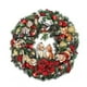 thumbnail image 2 of Cuadros Decorativos Guirnalda de Navidad Punto de cruz completo 11CT Hilo de algodón DIY Arte impreso (szx2371) Tmvgtek embutido en tela, 2 of 9