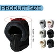 thumbnail image 3 of Ski Mask Balaclava for Women,Winter Full Face Mask Hooded Scarf for Cold Weather,Warm Fleece Head Cover Neck Warmer(Black), 3 of 9