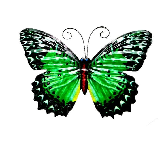 Pompotops Garden Butterfly Art Outdoor Garden Backyard Metal Animal Decoration Gift