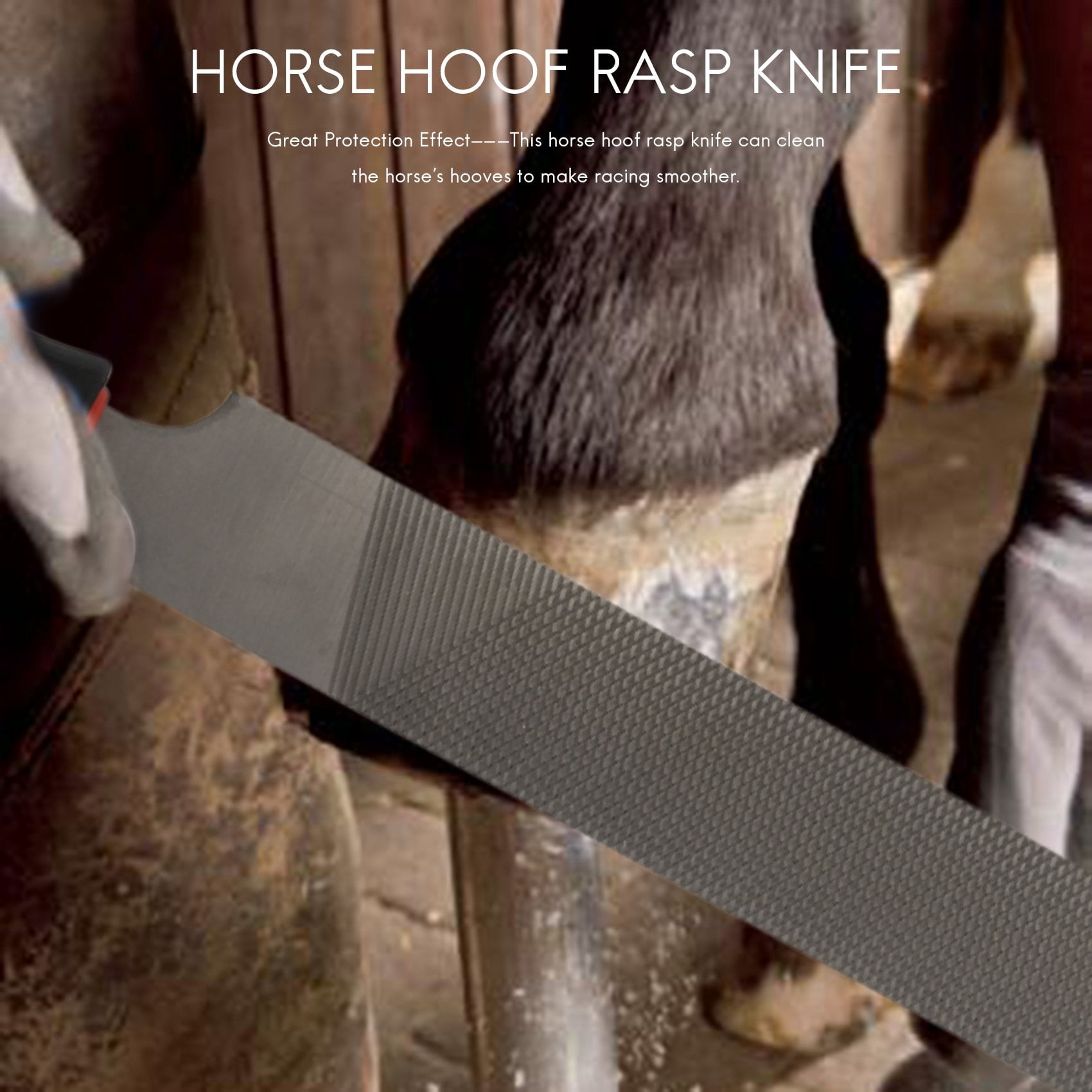 Buy Horse Hoof Rasp Knife Trimming File Knife 350mm Double Sided