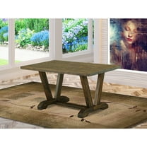 Tuscan Style Dining Table 36x60 Inch - Farmhouse Kitchen Table, Rustic Wood Table, Elegant Dining Room Furniture