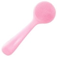 thumbnail image 2 of Facial Brush,Silicone Face Scrubber Face Exfoliator Brush Face Lifting Brush for Deep Cleaning Pore Massaging Blackhead Removing Handheld Gentle Clean Girl Tool,1Pcs(Pink), 2 of 6