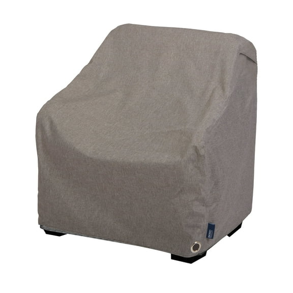 Modern Leisure Garrison Waterproof Patio Lounge Chair Cover, 35"L x 38"W x 31"H, Gray