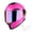 Tinted Glossy Pink + Clear Shield, variant on 1Storm Motorcycle Full Face Helmet DOT Adults Street Bike Dual Visor Sun Inner Shield with One Extra Clear Shield: HJAH15 Tinted Glossy Pink