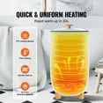 thumbnail image 2 of KFFKFF 35L Towel Heater, Towel Heating Bucket with Drying Cycles (2-5h), Timed Heating Settings 20/40/60/90 Min Auto Power Off, LED Display, Premium Oversized Towel Heater for Restroom, Spa, 2 of 9