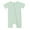 Light Green, variant on WIBACKER Baby Boys Girls Bamboo Viscose Short Sleeve Rompers One-Piece Jumpsuits with 2 Ways Zipper for Spring/Summer