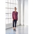 thumbnail image 6 of Expert Brand Women's Airstretch Lite Henley Hoodie, Eggplant, Medium, 6 of 7