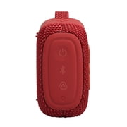 JBL Go 5 - Ultra-portable waterproof and drop-proof speaker with JBL legendary sound and ambient edge lighting - Red