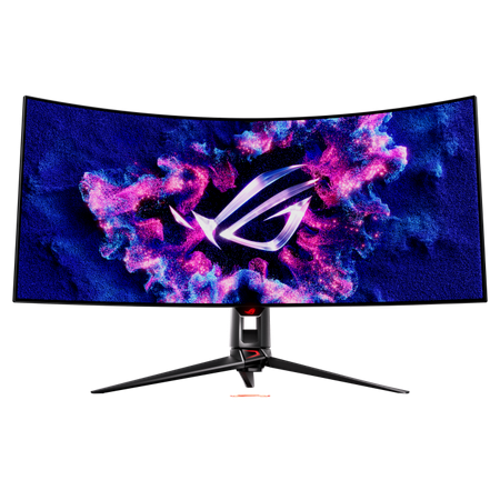 ASUS ROG Swift 39" Ultrawide 800R Curved OLED Gaming Monitor (PG39WCDM) - 21:9 (3440x1440), 240Hz, 0.03ms, G-SYNC Compatible, Custom Heatsink, Smart KVM, 90W USB-C, DisplayWidget