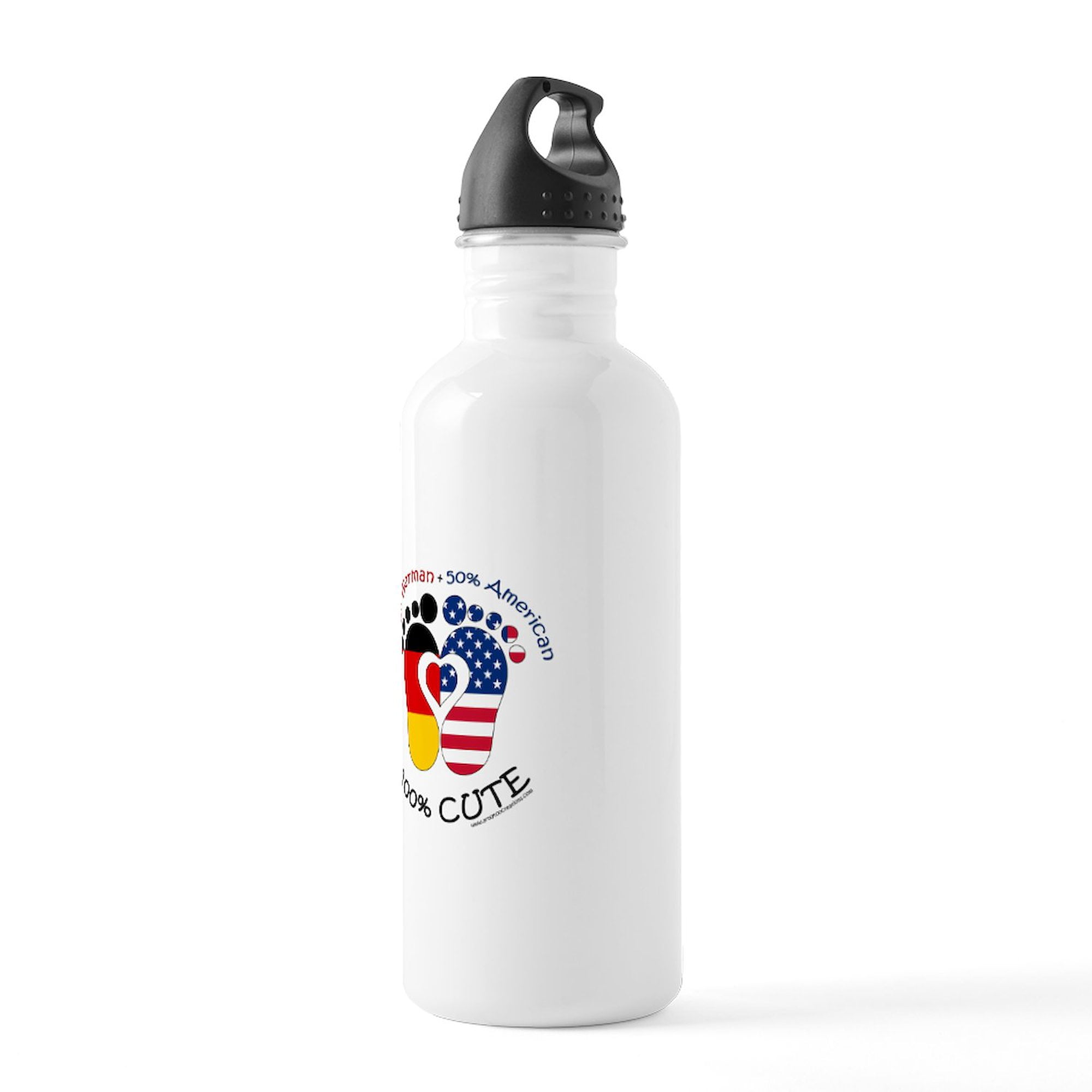 CafePress - German American Baby Water Bottle - Stainless Steel Water Bottle, Sports Bottle, 1.0L