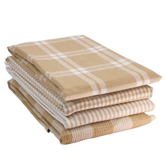 Juego de toallas de cocina LANE LINEN, paquete de 4 paños de cocina de algodón