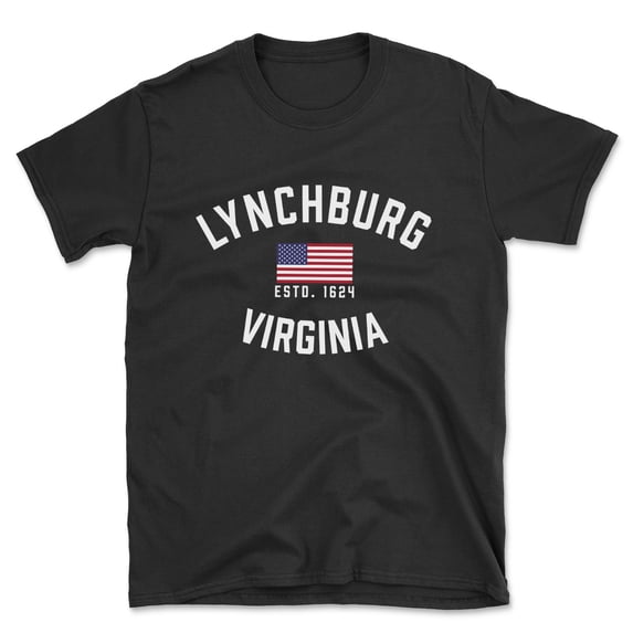 Lynchburg Virginia Patriot Men's Cotton T-Shirt