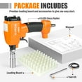 thumbnail image 6 of KAMSIN K1620 Pneumatic Decorative Nailer 41/64''(16.2mm) Diameter Air Upholstery Tacks Gun for Furniture, 6 of 7