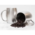 thumbnail image 6 of Stainless Steel Insulated Coffee Mugs With Lids - Set of 2 - 14 oz - Double Walled - Perfect for Travel, 6 of 8