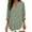 Green, variant on Women's Button Down Shirts Women Spring Summer Casual Long Sleeve V Neck T Shirts Loose Fit Cotton Tops Blouses Going Out Fashion Clothes