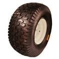 thumbnail image 6 of Set of 2 20x8.00-8 Lawn Mower Tire and Wheel Tubeless with 3/4 Bushing, 3.5”Offset Hub and 3 1/16” Keyway 20x8x8 Lawn Mower Tire with Rim for Tractor Rear, Turf Tread 20 inch Wheels, 6 of 7