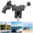 thumbnail image 1 of Fishing Rod Bracket, Boat Fishing Pole Stand Boat Fishing Pole Bracket Mount Device Aluminium Alloy Outdoor Fishing Pole Stand Fish Rod Stand Accessory, 1 of 7