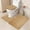 Coffee, variant on PATLOLLAV Three-piece Bathroom Rug Set,Solid Color Stone Rock Embossed Stand Out Style Design Bathroom 3 Pieces Set (1 Bath Rug,1 U Shape Mat,1 Lid Cover) with Non-Slip Rubber Backing
