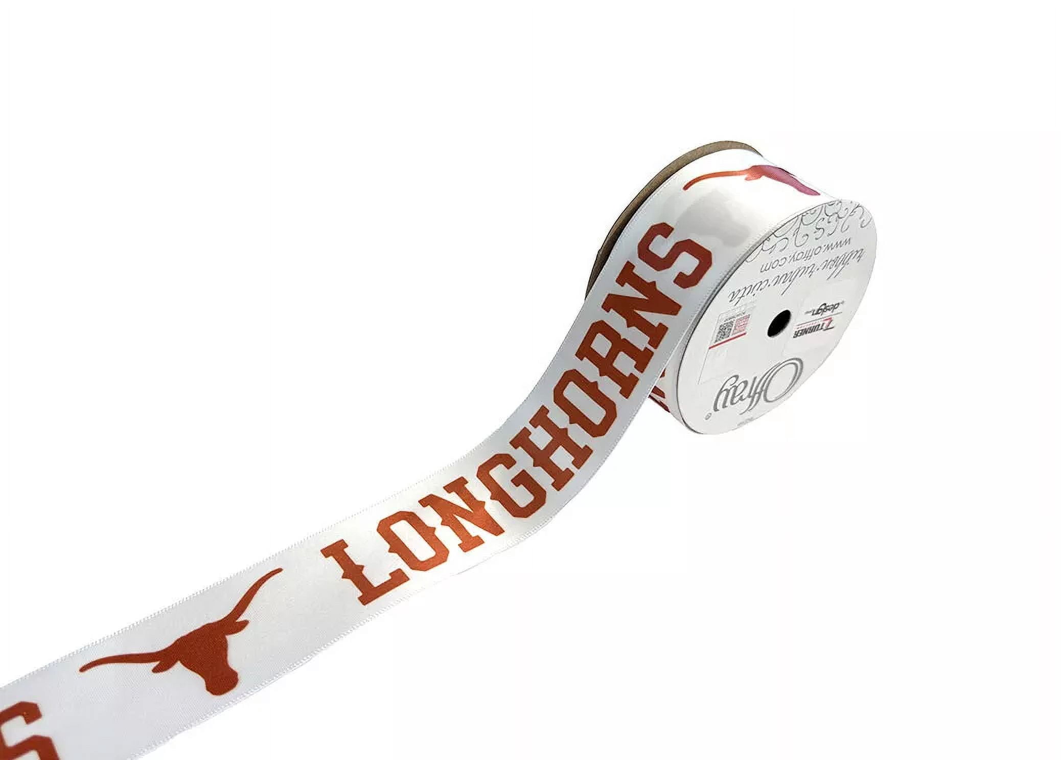 Texas Printed Ribbon 1.5"-Inch Width, 15 Foot Spool