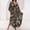 Dark Green#2, variant on Plus Size Kaftan Maxi Dress V Neck Batwing Sleeve Lightweight Beach Swimwear Cover Up