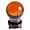 Amber, variant on Amlong Crystal Crystal Ball 130mm (5 inch) Including Wooden Stand and Gift Package