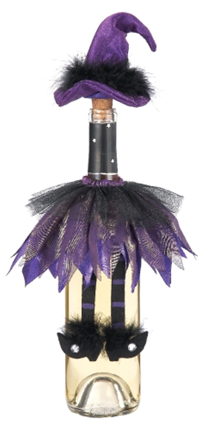 Wicked Witch Wine Saver Bottle Stopper Novelty Cake Decoration Gift Box