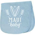 thumbnail image 2 of Inktastic Maui Hawaii Baby Surfing Baby Burp Cloth, 2 of 3