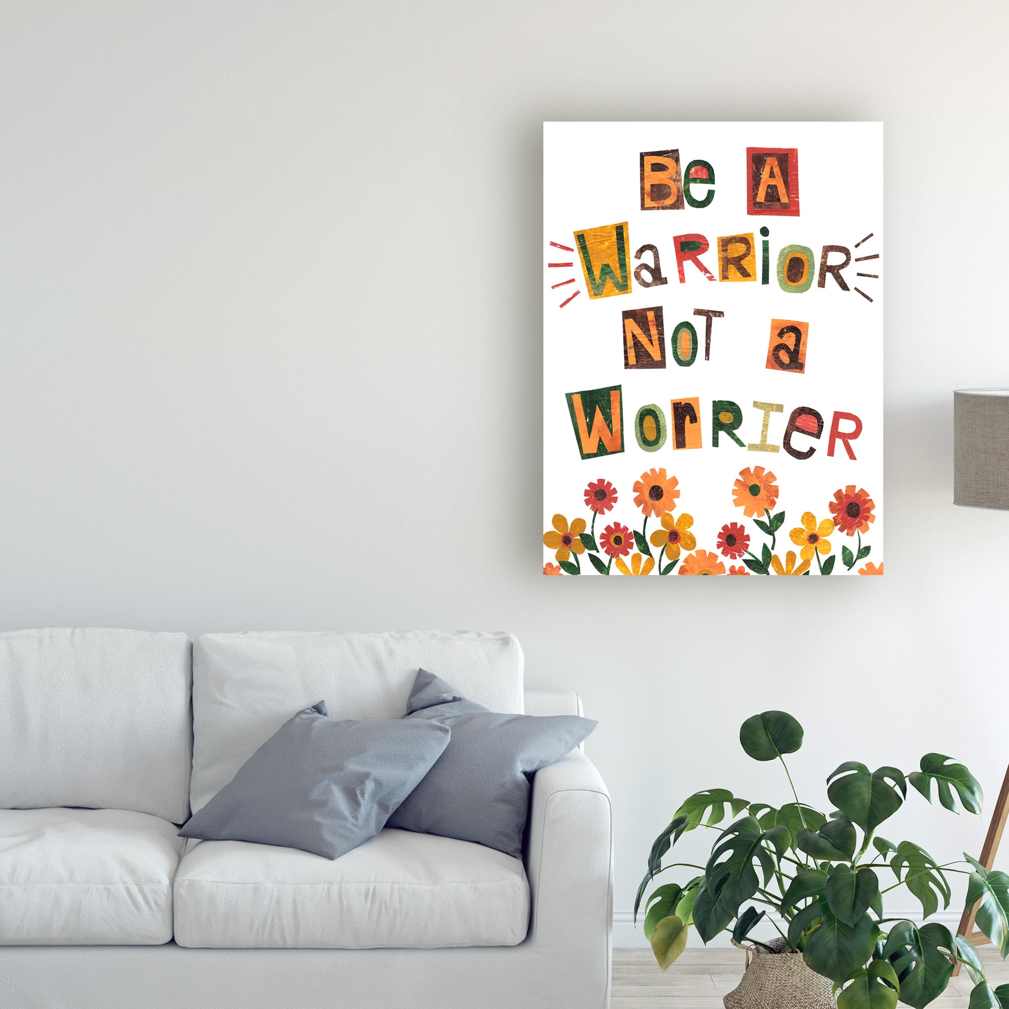 Trademark Fine Art 'Positive Power I' Canvas Art by Regina Moore