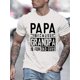 thumbnail image 1 of Men's "PAPA BECAUSE GRANDMA IS for OLD GUYS" Graphic Tee - Casual & Stylish, Crewneck T-Shirt, Machine Washable, Ideal for Summer, Fathers Day T Shirts, 1 of 8