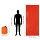 thumbnail image 3 of 2 sacos de dormir para exteriores, sacos de dormir de emergencia, sacos de dormir cálidos para acampar., 3 of 6