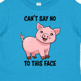 thumbnail image 4 of Inktastic Cant Say No to This Face Cute Pig Boys or Girls Toddler T-Shirt, 4 of 5