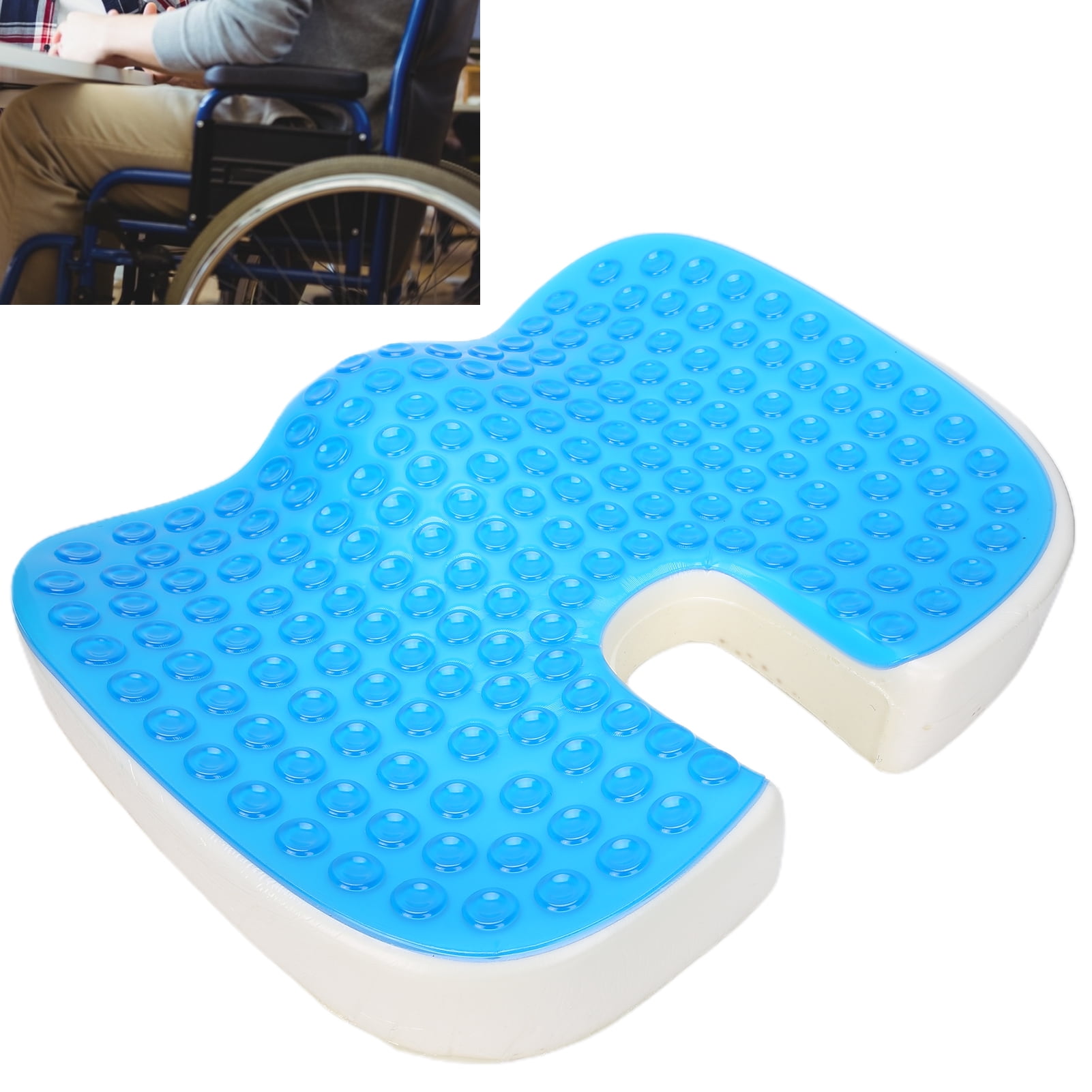 Gel E Foam / Gel Seat Cushion 18 x 16 x 3 For Wheelchair Seats 14886 