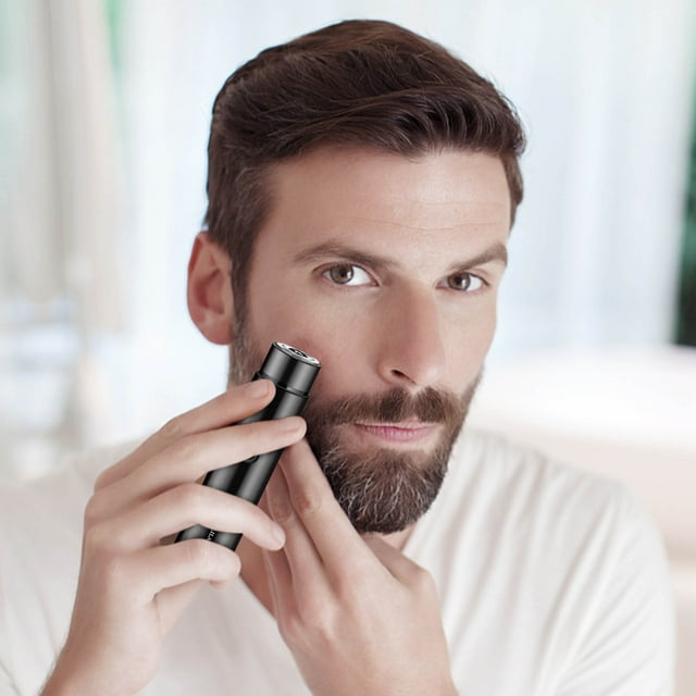 FcBaudy Tondeuses à Cheveux pour Hommes, Tondeuses à Cheveux pour Hommes Mini Portatives Rasoir Rasoir Voiture Couteau à Barbe Auto-Assistant Fabricant de Cheveux Produits de Rasage