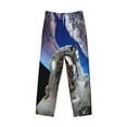 thumbnail image 4 of Balery Men'S Astronaut In Outer Space Pants,Sleepwear Pants,Pajama Pants,Pj Bottoms Drawstring And Pockets-X-Large, 4 of 9