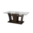 thumbnail image 1 of Table basse Ambrose Brassex, cerise foncée, 1 of 2
