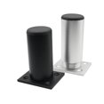 thumbnail image 2 of Juego de 4 patas ajustables para muebles, aleación de aluminio, 38x80 mm, patas para gabinete de TV, mesa de centro, patas de soporte para sofá y muebles, color negro mate, 2 of 5