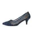 thumbnail image 4 of Lunar Womens Alisha Faux Gemstone Court Shoes, 4 of 5