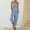Light Blue, variant on Womens Pants Sawvnm Womens Fashion Ethnic Style Solid Buttons Pocket Suspender Long Jumpsuit for Women