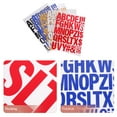 thumbnail image 3 of MasteelfCA 5Pcs Iron On Letters Clothes Letter Patches Clothes Repairing Patches Heat Transfer Letters Patches, 3 of 8
