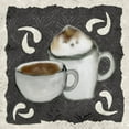 thumbnail image 2 of Kimberly, Allen 26x26 White Modern Wood Framed Museum Art Print Titled - Coffee Life 5, 2 of 4