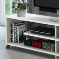 thumbnail image 6 of Aukfa Modern TV Stand for TVs up to 60" - TV Storage Cabinet for Living Room - White, 6 of 8