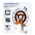 thumbnail image 4 of Plato De Alimentación Lenta Comedero Perro Acero Inoxidable Lab.G Plata, 4 of 5