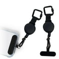 thumbnail image 2 of Anti-Theft Phone Tether with Belt Clip Retractable Steel Line Universal Locking Carabiner Prevent Drops Phone Leash for Travel Hiking, 2 of 8