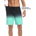 thumbnail image 5 of Hanerdun Mens 2 in 1 Athletic Running Shorts with Liner & 5 Pockets Dry Fit Workout Bottoms Green XL, 5 of 7
