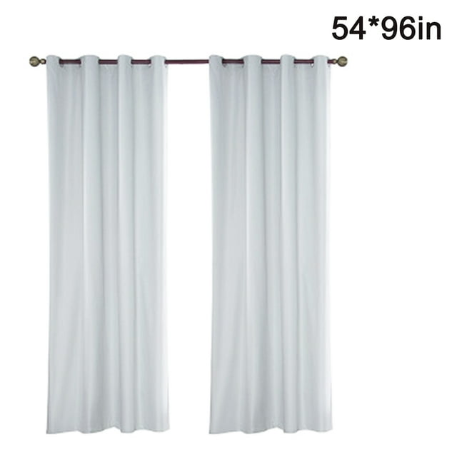 Cortinas de exterior impermeables 1 Uds cortinas de anillo cortinas blancas transparentes para exteriores para balcón/Patio Levamdar 2034188-1
