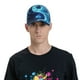 thumbnail image 4 of Fotbe Blue Yin And Yang Gorro Clásico de Béisbol, Gorra Ajustable con Broche Snapback, Gorro de Exterior de Algodón Suave, 4 of 6