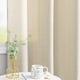 thumbnail image 4 of Cortinas Jinchan de lino beige texturizado, 243 cm de largo, 2 paneles, 4 of 6